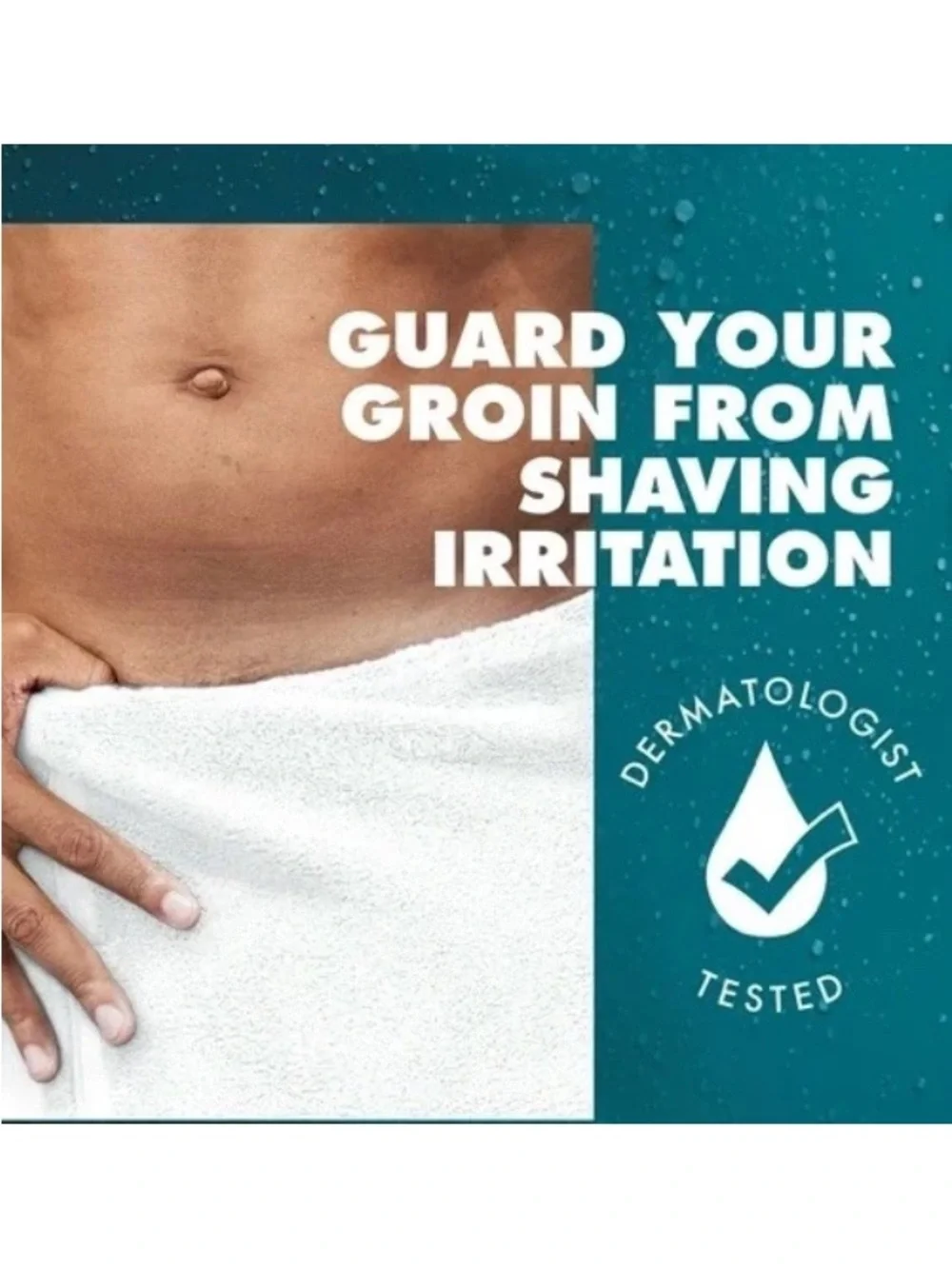 Gillette Male Intimate 2-in-1 Pubic Shave Cream &Cleanser Reduces Irritation New